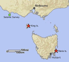 King Is. Bass Strait.